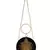 Anekaant Amman Embellished Velvet Round Clutch Black
