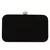 Anekaant Adorn Sequines Embellished Velvet Clutch Black & Gold
