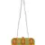 Anekaant Adorn Embroidered Faux Slik Clutch Yellow & Multi