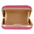 Anekaant Spiffy Embellished Faux Slik Clutch Fuschia Pink
