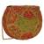 Anekaant Jewel Mosaic Metal Clutch Gold & Multi