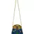 Anekaant Cask Mosaic Metal Clutch Blue & Multi