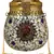 Anekaant Cask Mosaic Metal Clutch White & Multi