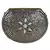 Anekaant Jewel Mosaic Metal Clutch Sliver & White