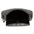 Anekaant Jewel Mosaic Metal Clutch Sliver & White
