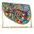 Anekaant Spiffy Mosaic Metal Clutch Multi