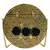 Anekaant Gala Mosaic Metal Clutch Gold & Black