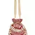 Anekaant Dangle Sequines Embellished Velvet Potli Maroon & White