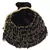 Anekaant Dangle Embellished Velvet Potli Black & Gold