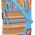 Anekaant Striped Canvas Sling Bag Blue & Multi