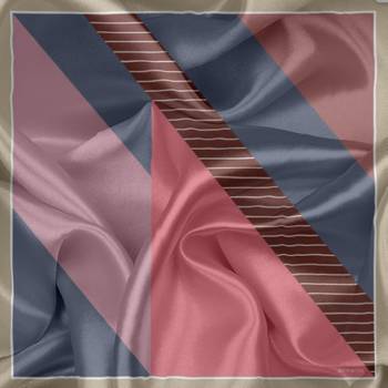 Women'S Party Wear Satin Silk Printed Square Scarf Hijab Dupatta 2