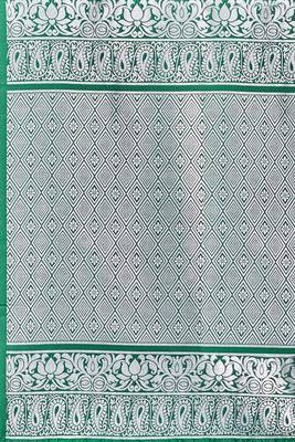 Maroon woven banarasi silk saree with blouse 4
