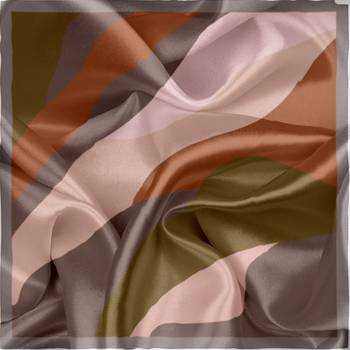 Women'S Casual Wear Printed Smoothy Silk Square Scarf Hijab Dupatta 2