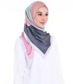 Women'S Daily Wear Smoothy Silk Square Scarf Hijab