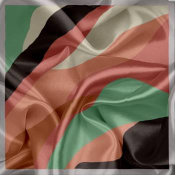 Women'S Daily Wear Smoothy Silk Square Scarf Hijab 2
