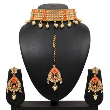 Maroon Necklace Sets 2