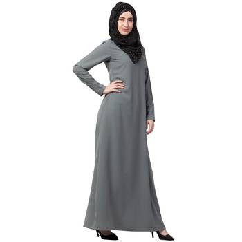 A-Line Inner Abaya - Grey 2