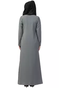 A-Line Inner Abaya - Grey