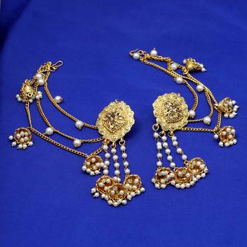 Gold Danglers Drops 2
