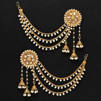 Gold Danglers Drops 1