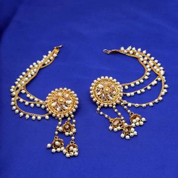Gold Danglers Drops 2