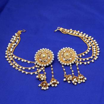 Gold Danglers Drops 2