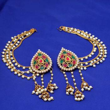 Maroon Danglers Drops 2