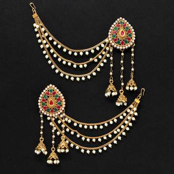 Maroon Danglers Drops 1