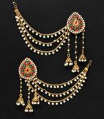 Maroon Danglers Drops