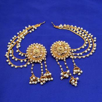 Gold Danglers Drops 2