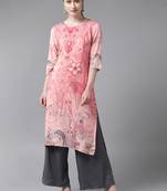 Light-green printed rayon salwar