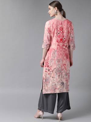 Light-green printed rayon salwar 2