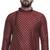 Maroon Brasso Jacquard Men Kurtas