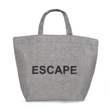 Shree Shyam Products Grey Tote Bag Shoulder Bags For Shopping Jute Canvas Handbags Casual For Women 1