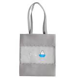 Shree Shyam Products Grey Tote Bag Transparent Shoulder Bag See Through Beach Bag With Small Clear  For Women/Girls
