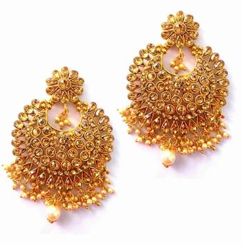 Brown chandbali 1