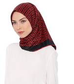 Women'S Daily Wear Satin Silk Square Hijab Scarf Dupatta