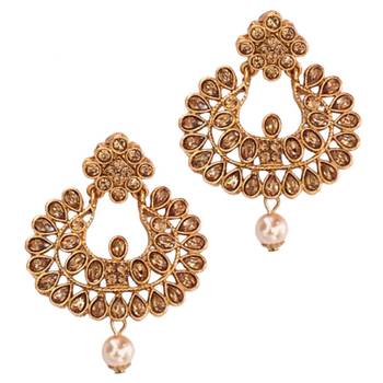 Brown chandbali 1