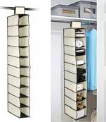 10 Tiers Clothes Hanging Organizer, Wardrobe For Regular Garments, Shoes Storage Set Of 1 Pc