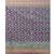 Blue Hand Woven Blended Cotton Saree With Blouse