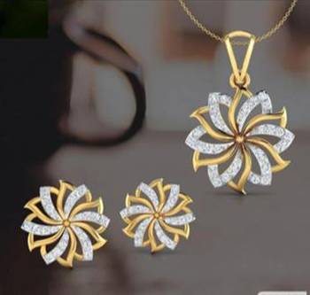 Gold diamond necklaces 1
