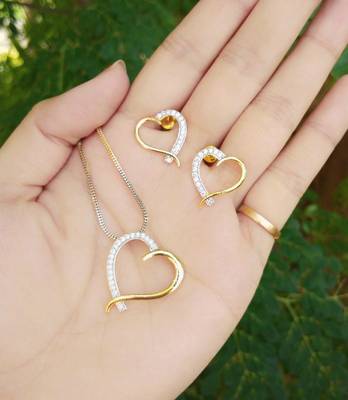 Gold diamond necklaces 1