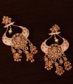Kundan and Stone Embellished Designer Danglers for Wedding 217EDS250