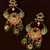 Kundan and Stone Embellished Designer Danglers for Wedding 217EDS252