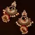 Kundan and Stone Embellished Designer Danglers for Wedding 217EDS254
