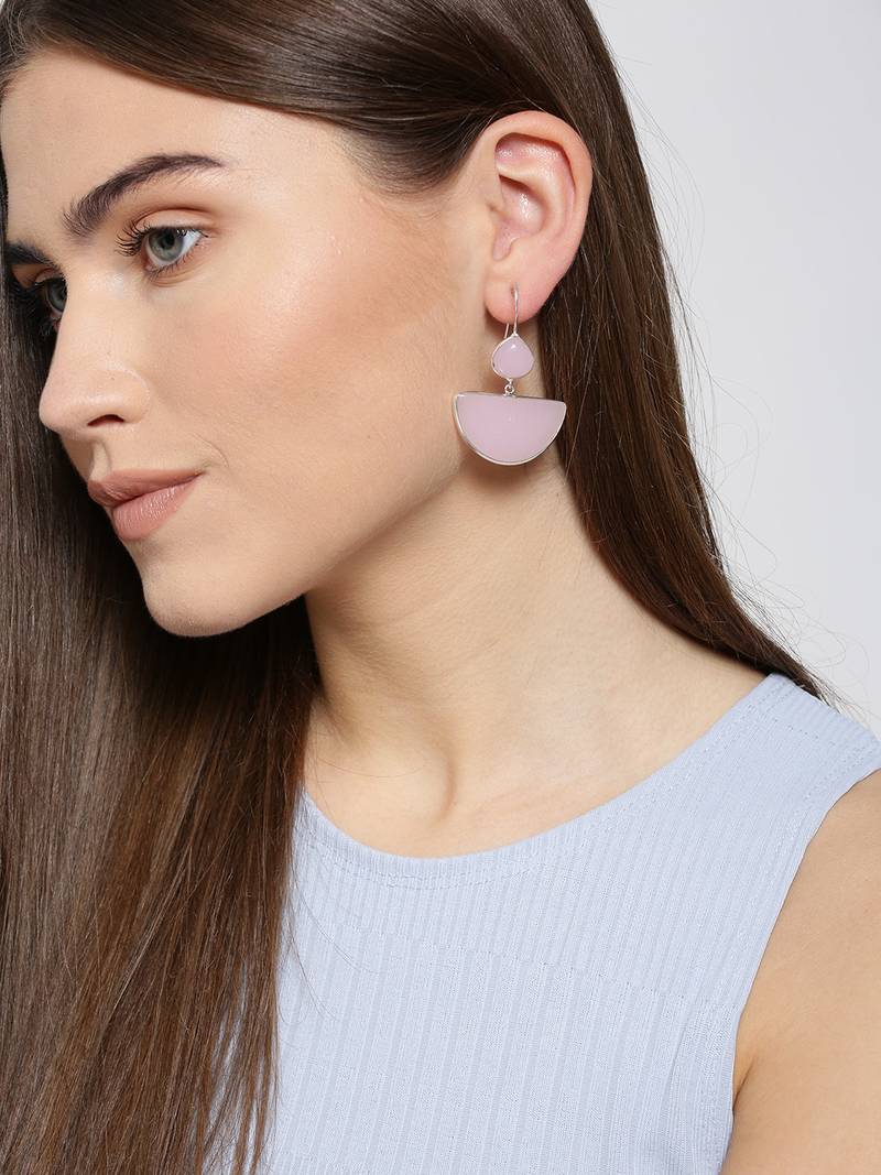 Pink earrings