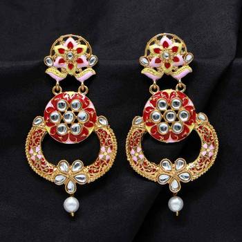 Maroon Danglers Drops 1