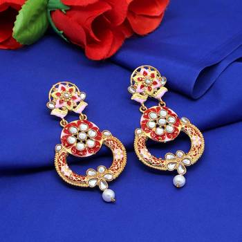 Maroon Danglers Drops 2