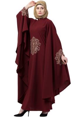 Maroon Kabtan Irani Style 4