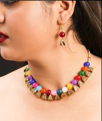 Multicolor Pearl Necklaces 1